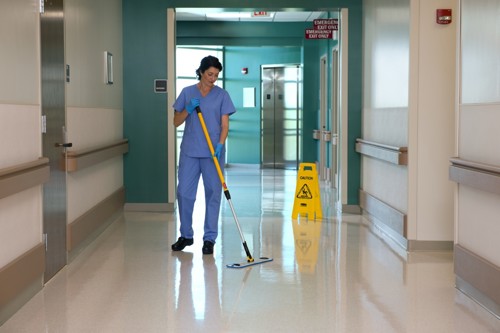 HELPING THE NHS ACHIEVE GREENER CLEANING